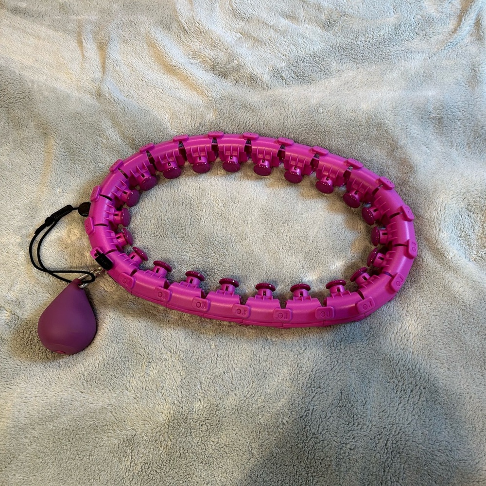 Weighted hula hoop